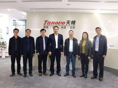 院領導帶隊赴中檢天帷調研交流，深化校企合作共促網安人才發展